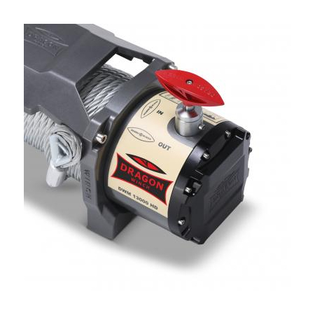 Wyciągarka Dragon Winch DWM 13000 HD ST – 12V, 5897 kg, lina stalowa 20 m